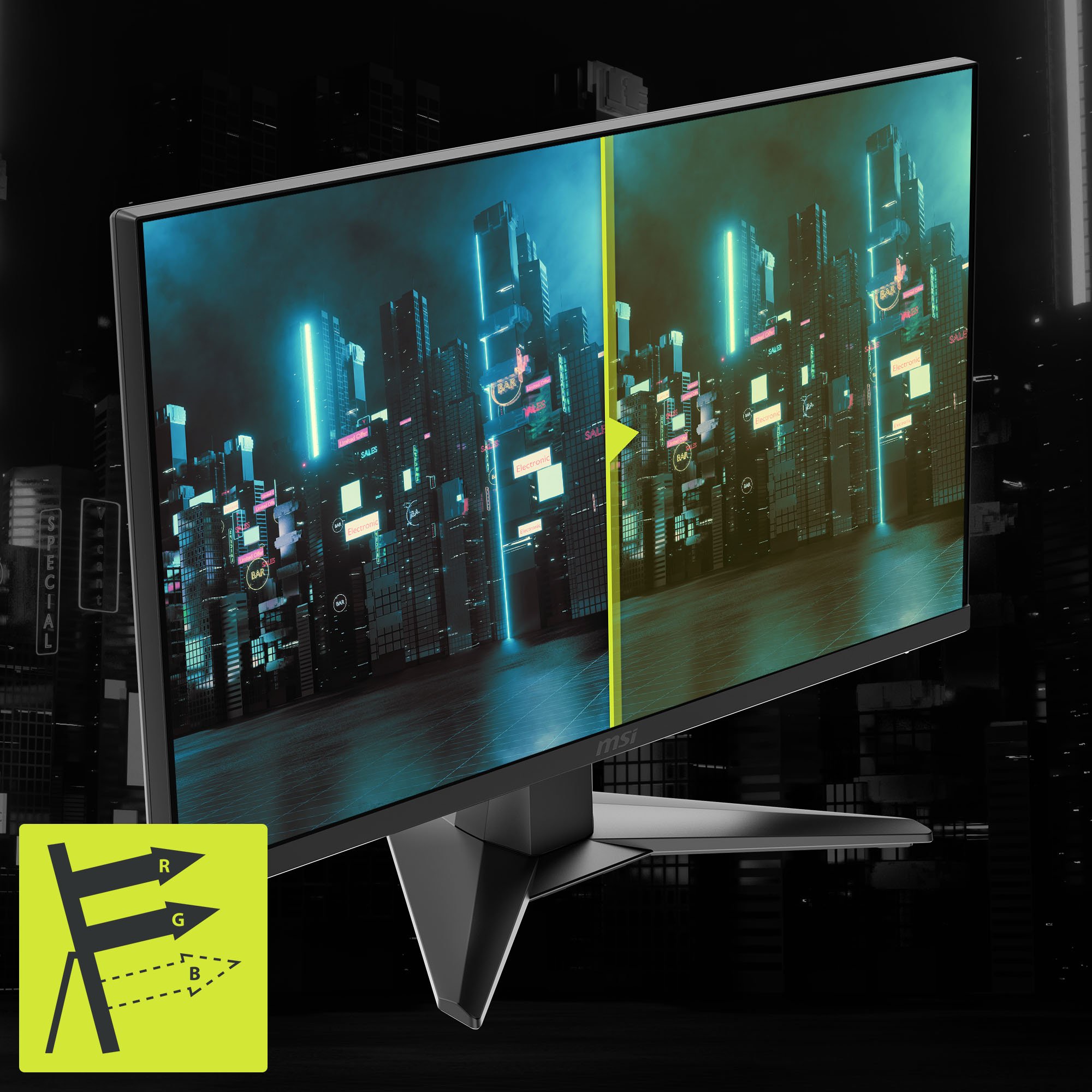 未使用　200hz MSI MAG 242F ゲーミングモニター 24インチ Amazon.com: MSI MAG 242F 24-inch 1920 x 1080 (FHD) Gaming